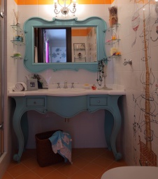 Фото интерьера детского санузла пентхауса в современной классике