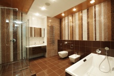 Фото интерьера санузла квартиры в минимализме для молодого человека