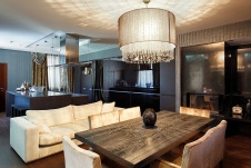 Фото интерьера каминной дома в современном стиле