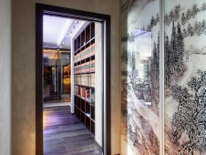 Фото интерьера коридора небольшой квартиры в современном стиле