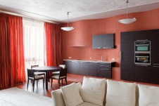 Фото интерьера столовой квартиры в стиле минимализм