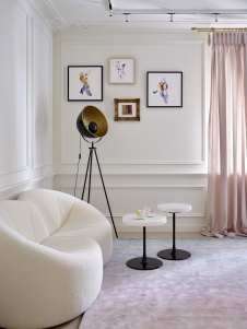 Фото интерьера спальни дома в стиле фьюжн