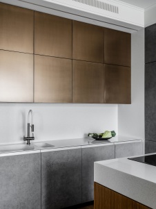 Фото интерьера кухни квартиры в стиле фьюжн