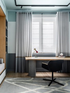 Фото интерьера детской квартиры в стиле фьюжн 