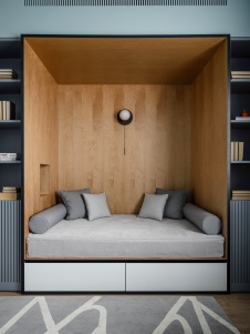 Фото интерьера детской квартиры в стиле фьюжн 