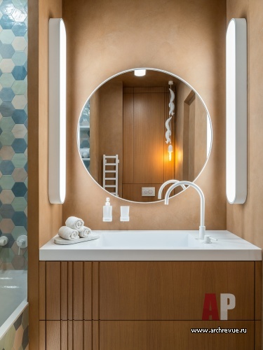 Фото интерьера санузла квартиры в современном стиле