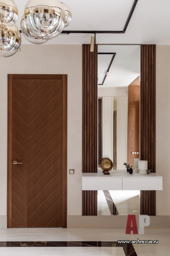 Фото интерьера входной зоны дома в современном стиле 