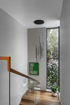 Фото лестницы дома в стиле фьюжн