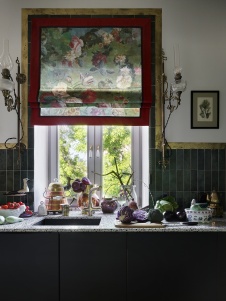 Фото интерьера кухни квартиры в стиле фьюжн