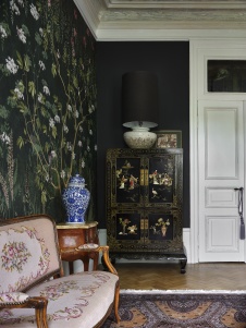 Фото интерьера спальни квартиры в стиле фьюжн