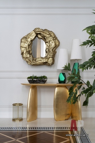 Фото интерьера гостиной дома в стиле ар-деко 