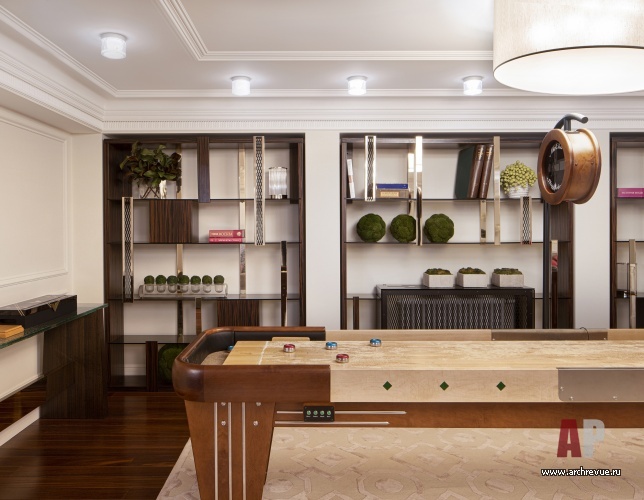 Фото интерьера игровой дома в стиле ар-деко 