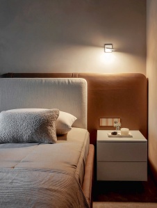 Фото интерьера спальни квартиры в современном стиле 