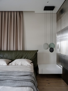 Фото интерьера спальни квартиры в стиле минимализм