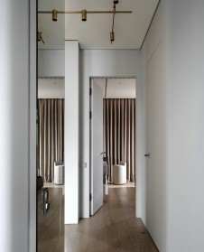 Фото интерьера спальни квартиры в стиле минимализм