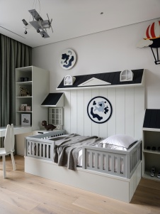 Фото интерьера детской квартиры в стиле минимализм