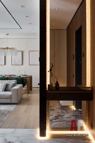 Фото интерьера входной зоны в квартиры в современном стиле