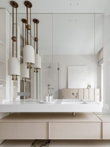 Фото интерьера санузла квартиры в современном стиле