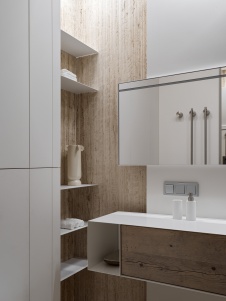 Фото интерьера санузла квартиры в современном стиле