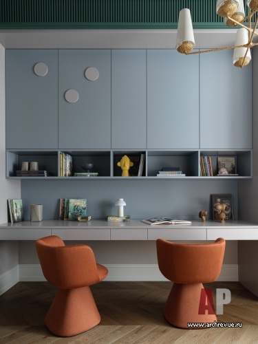 Фото интерьера детской квартиры в стиле ар-деко