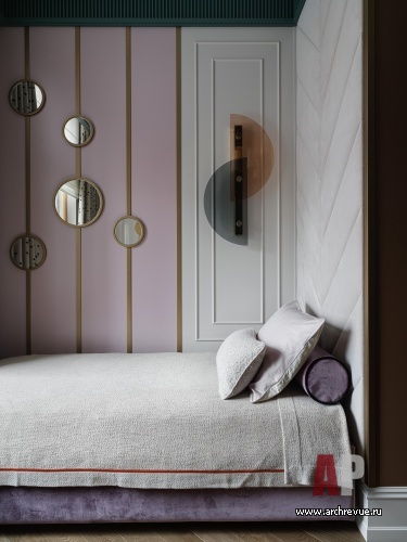 Фото интерьера детской квартиры в стиле ар-деко