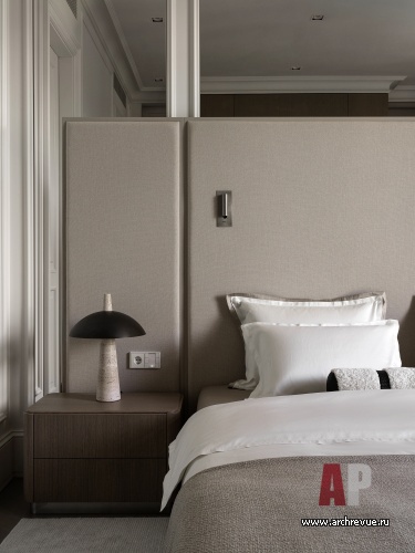 Фото интерьера спальни квартиры в американском стиле