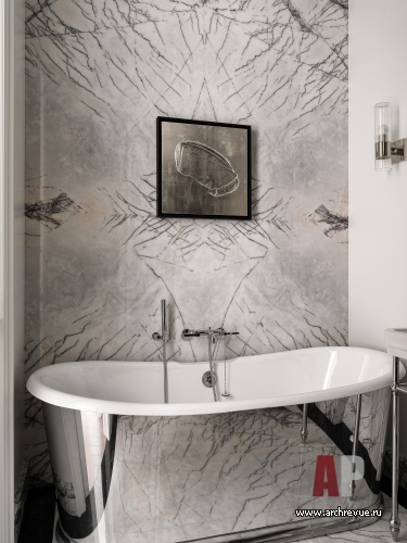 Фото интерьера ванной квартиры в американском стиле