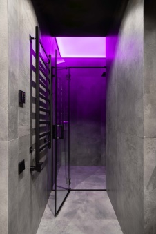 Фото интерьера санузла квартиры в стиле минимализм