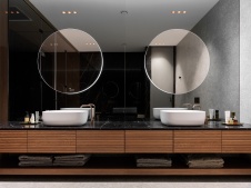 Фото интерьера санузла пентхауса в современном стиле