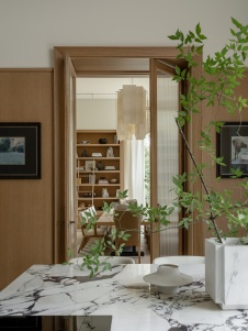 Фото интерьера кухни дома в стиле фьюжн