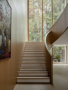 Фото лестницы дома в стиле фьюжн