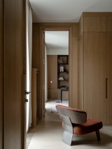 Фото интерьера кабинета дома в стиле фьюжн 