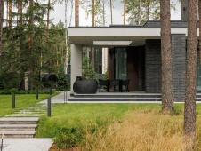 Фото террасы дома в стиле минимализм