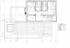 План второго этажа двухэтажного дома в Репино. Общая площадь – 430 кв. м.