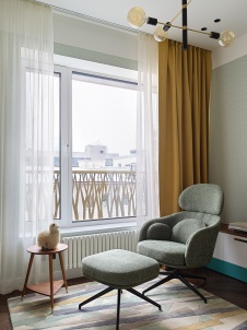 Фото интерьера детской квартиры в стиле фьюжн 