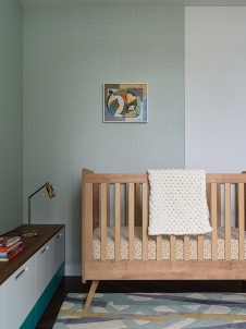 Фото интерьера детской квартиры в стиле фьюжн 