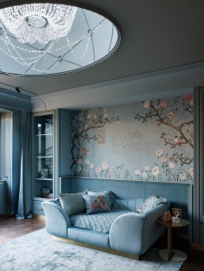 Фото интерьера детской пентхауса в стиле фьюжн