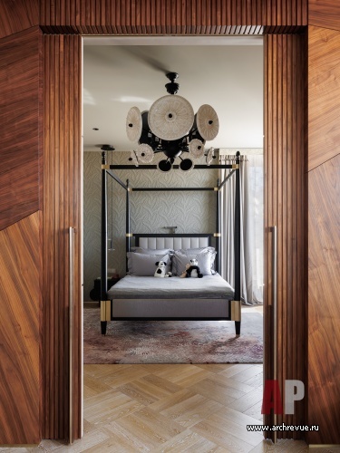 Фото интерьера детской пентхауса в стиле фьюжн