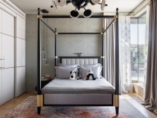 Фото интерьера детской пентхауса в стиле фьюжн