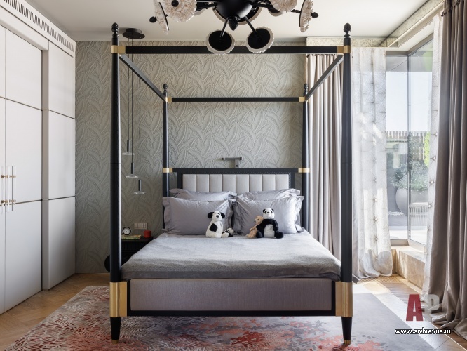 Фото интерьера детской пентхауса в стиле фьюжн