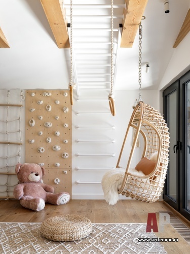 Фото интерьера игровой дома в стиле фьюжн 