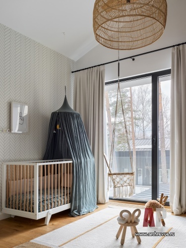 Фото интерьера детской дома в стиле фьюжн