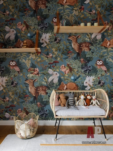 Фото интерьера детской дома в стиле фьюжн