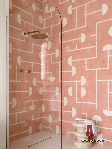 Фото интерьера санузла дома в стиле фьюжн 