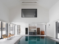 Фото интерьера зоны СПА дома в стиле фьюжн