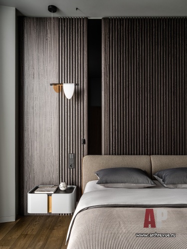 Фото интерьера спальни квартиры в стиле лофт