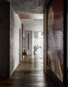 Фото интерьера коридора квартиры в стиле лофт