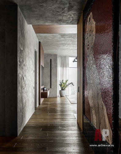 Фото интерьера коридора квартиры в стиле лофт