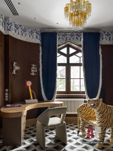 Фото интерьера гостевой дома в стиле фьюжн