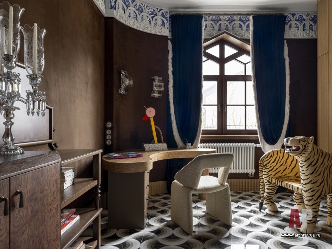 Фото интерьера гостевой дома в стиле фьюжн